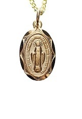 lovely tiny oval medal gold baby necklace